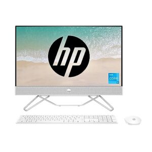 HP All-in-One 12Th Gen Windows 11, Intel Core i3-23.8 Inch(60.5 Cm) 8GB Ram/512GB SSD/Fhd, Micro-Edge, Anti-Glare Display/Wireless Keyboard & Mouse/Intel UHD Graphics/Win 11/5.37 Kg, 24-Cb1901In