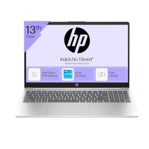 HP 15, 13th Gen Intel Core i3-1315U (8GB DDR4, 512GB SSD), Micro-Edge, Anti-Glare, FHD, 15.6''/39.6cm, Win11, M365* Office24, Silver, 1.59kg, fd0582TU, FHD Camera, Backlit Laptop