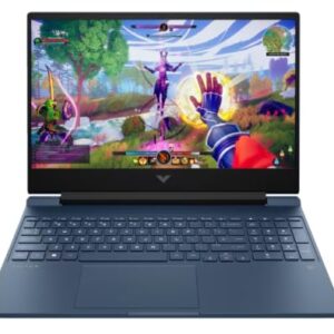 HP FB3004AX Laptop – AMD Ryzen 5 8645HS, 15.6" FHD 144Hz IPS Display, NVIDIA RTX 2050 4GB, 16GB DDR5-5600 RAM, 512GB SSD, Backlit Keyboard, Win 11 Home, 720p HD Camera.