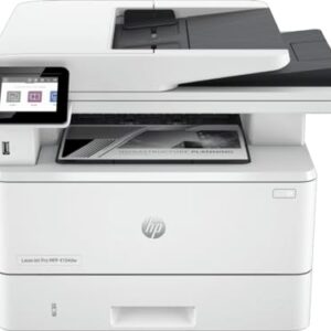 HP Monochrome, Colour Wireless Laser Printers jet Pro Mfp 4104Dw, 42 Ppm A4 Mfp With Wifi, White