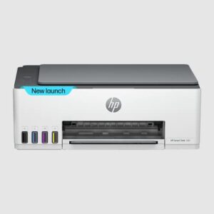 HP Smart Tank 580 All-in-One WiFi Colour Wireless Solid Ink Printer | 1 Extra Black Ink Bottle | 1+1 Year Extended Warranty with PHA Coverage | Up to 8000 Black & 6000 Colour Prints