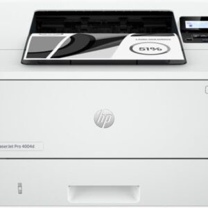 HP Laserjet Pro 4004D Wired Monochrome, Colour Laser Printers,White