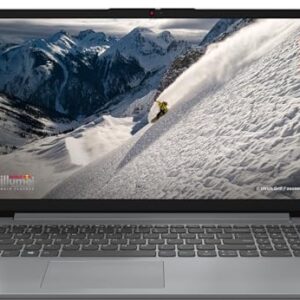 Lenovo IdeaPad 1, AMD Ryzen 5 7520U, 8GB RAM, 512GB SSD, HD 15.6", Windows 11 Home, Cloud Grey, 1.58Kg, 82VG00ESIN, Thin and Light, 1Yr Warranty Laptop